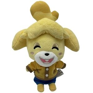 Animal‎ Crossing New Leaf Nintendo 2015  9" Smiling Isabelle Plush Toy Doll